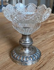 Saliere Salzschale Silber mit