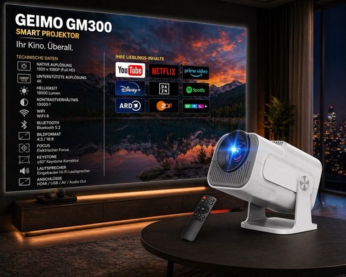 Gaimoo mini beamer projektor - beamer, /