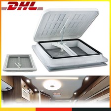 Dachluke Dachfenster Dachhaube 35*35cm mit Kurbel Wohnwagen Wohnmobil Caravan