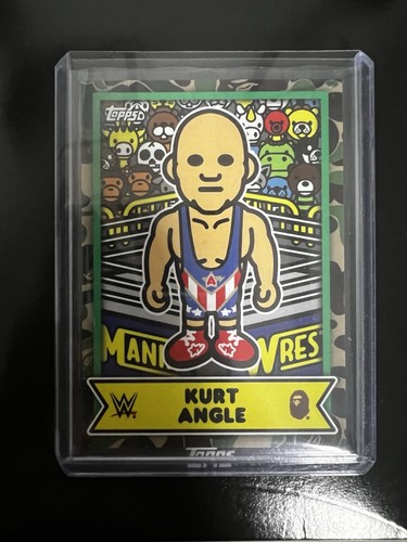 Topps wwe bape - bape, kurt