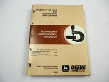 John Deere 4045 6068 Powertech Dieselmotor 4,5l 6,8l Werkstatthandbuch 1998