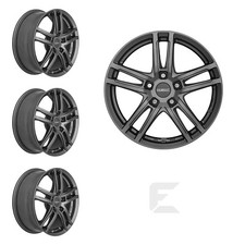 4x 19 Zoll Alufelgen für Bentley Continental GT / Dezent TZ graphite (B-8402338)