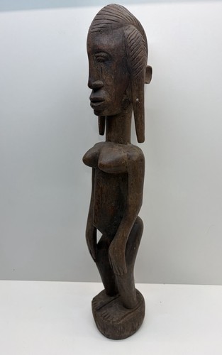 Afrikanische holzskulptur frau - holzskulptur,
