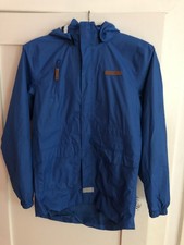 LEGO TEC Regenjacke blau, Gr. 152, 100% wasserdicht (3.000 mm Wassersäule)