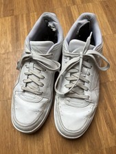 USED!! PUMA Sneaker 45 White Weiß Fertig Gay Vintage Gebraucht