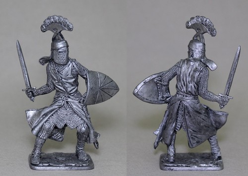 Zinnfigur ritter mit schwert - zinnfigur.,