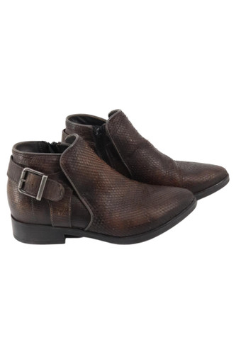 Damen stiefelette braun - stiefelette,