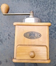 Zassenhaus Alte Kaffeemühle Holz Vintage / Antik