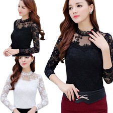 Damen Langarm Hemd mit