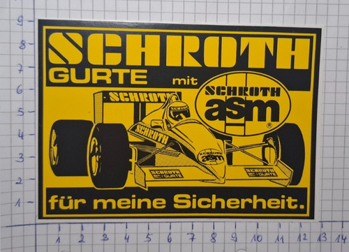 Aufkleber sticker schroth - aufkleber,