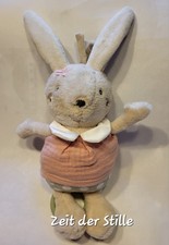TOPOMINI TOPOLINO Spieluhr Hase Grau Weiß Rosa Grün Schlaf Kindlein schlaf 