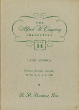 H. R. Harmer: The Alfred H. Caspary Collection of Latin America (sale 14) (1958)