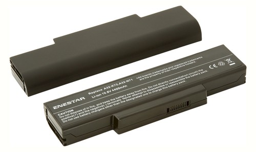 4400mah akku für asus x72jk - akku,