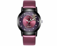 Damen  Armbanduhr Leder