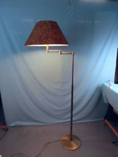 Stehlampe Messing Antik Lampe Leuchte Verstellbar 70 -er Vintage Design Rar HR5