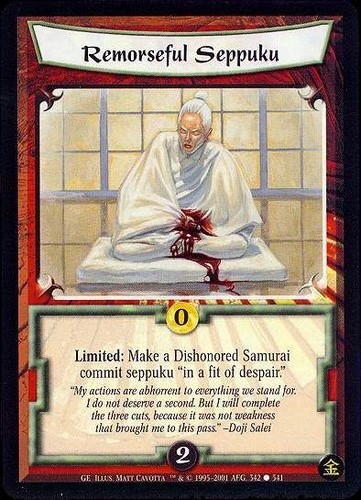 Remorseful seppuku gold - remorseful,