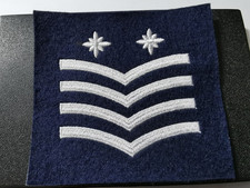 Vintage Ärmelabzeichen Patch - Feuerwehrkommandant Dienstgradabzeichen - BW