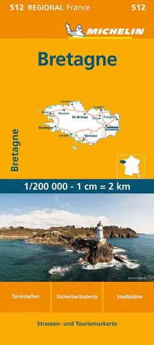 Michelin bretagne straßen - michelin, |