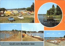 Barleben Barleber See Campingplatz Strandpartien Bootsstege