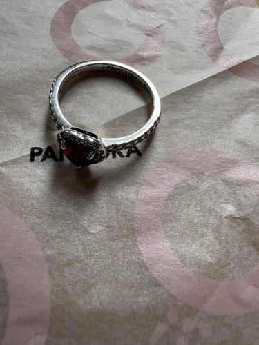 Orig pandora ring mit herz - ring,
