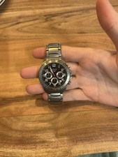 Rivado Herrenuhr Chronograph Titanium 10 Bar