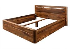 Bett Sheesham 200x200 walnuss