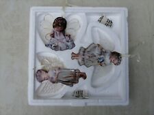 Bradford Exchange Bradford Editions 3x Weihnachtsengel Ornament Baumschmuck 1v3