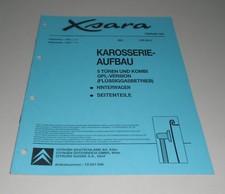 Werkstatthandbuch Citroen Xsara Karosserieaufbau 02/199
