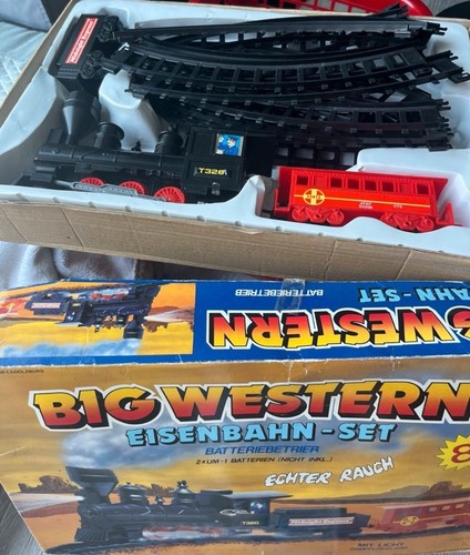 Big western eisenbahnset mit - big,