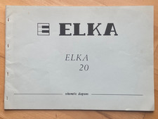 ELKA 20  E20   SERVICE MANUAL  Schematic Diagrams Schaltbild