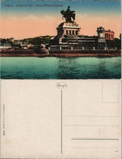 Ansichtskarte Koblenz Deutsches Eck 1913