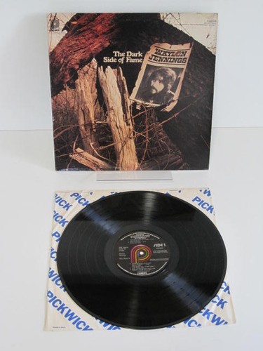 Waylon jennings the dark - lp,