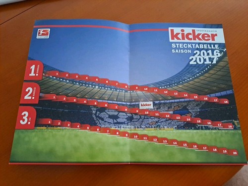 Kicker stecktabelle saison - kicker,