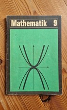 Mathematik Klasse 9, DDR, Volk und Wissen,Lehrbuch,  1984
