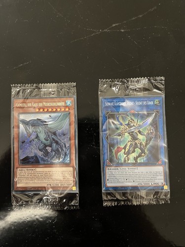Seltene verpackte yugioh - verpackte,