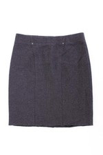 ✅ Marc Cain Wollrock Rock für Damen Gr. 42, L grau ✅