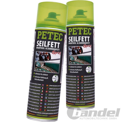 Petec seilfett spray - 2x,