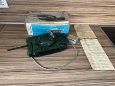 DDR Spielzeug Fernlenkauto Panzer T62 mit OVP