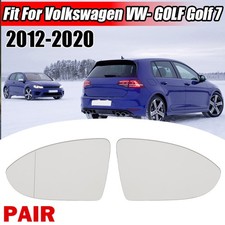 Spiegelglas Glas Ersatzspiegel Beheizt Passend Für VW Golf 7 5G0857521/5G057522