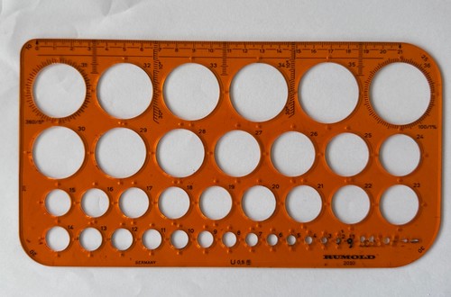 Kreisschablone mm von - kreisschablone,