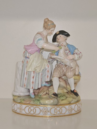 Prachtvolle meissen figur - prachtvolle,