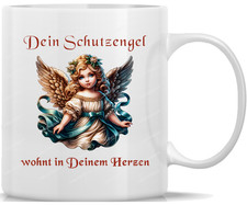 Tasse Kaffeebecher Engel Dein