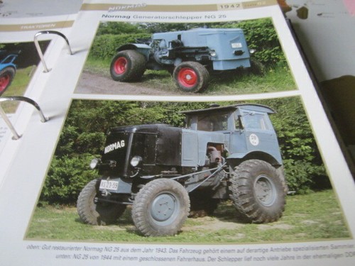 Traktoren datenblatt normag - datenblatt,