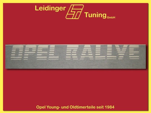 Kadett aufkleber opel - c,