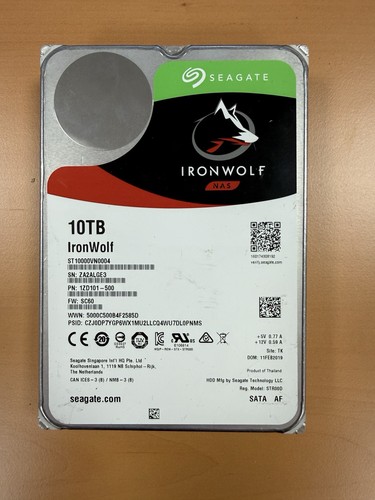 Seagate ironwolf zoll 10tb - 3,5,