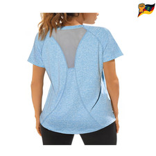 Damen Kurzarm Sportshirt