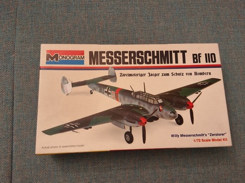 Monogram messerschmitt 110 - monogram, bf