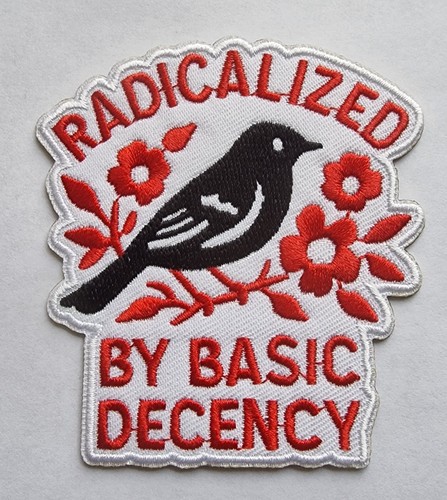 Radicalized basic decency - "radicalized, decency"
