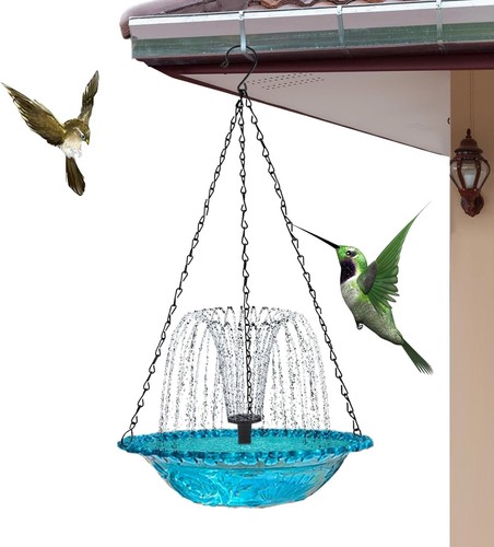 Solar vogeltränke brunnen - solar,