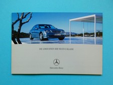 Prospekt / Katalog - Mercedes W211 - E-Klasse / E 500 - Limousine - 01/02